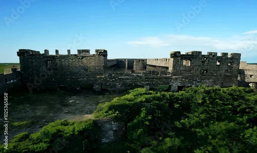 Mile Long Barracks Ruins at Corregidor Island