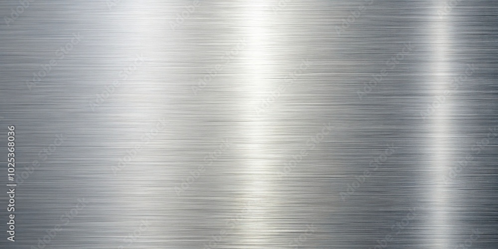 Brushed stainless steel plate with light reflection Brushed stainless steel plate with light reflection