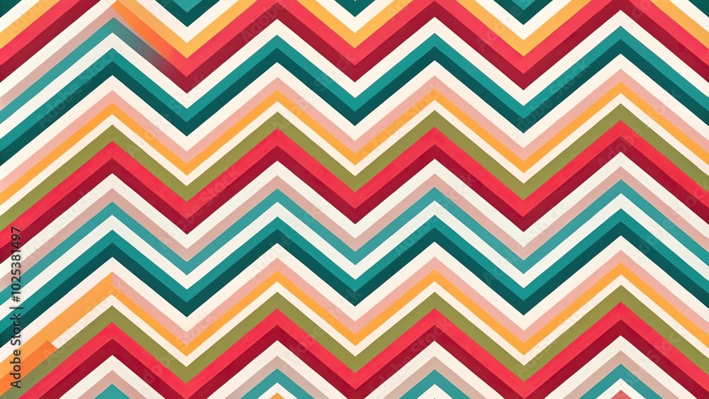 Chevron pattern background with horizontal leading lines Chevron pattern background with horizontal leading lines