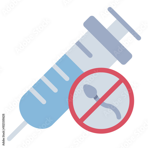 Contraceptive injection for birth control and family planning.