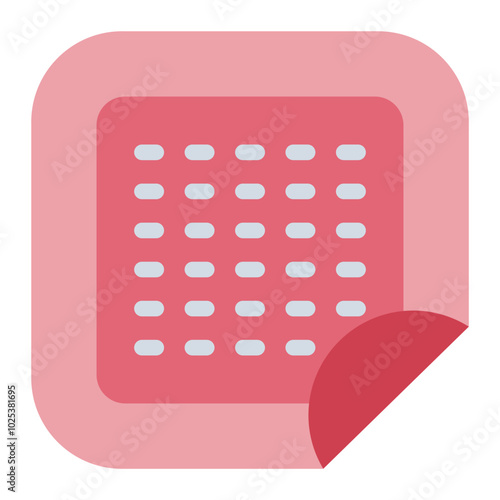 Contraceptive patch as a hormonal method for birth control.