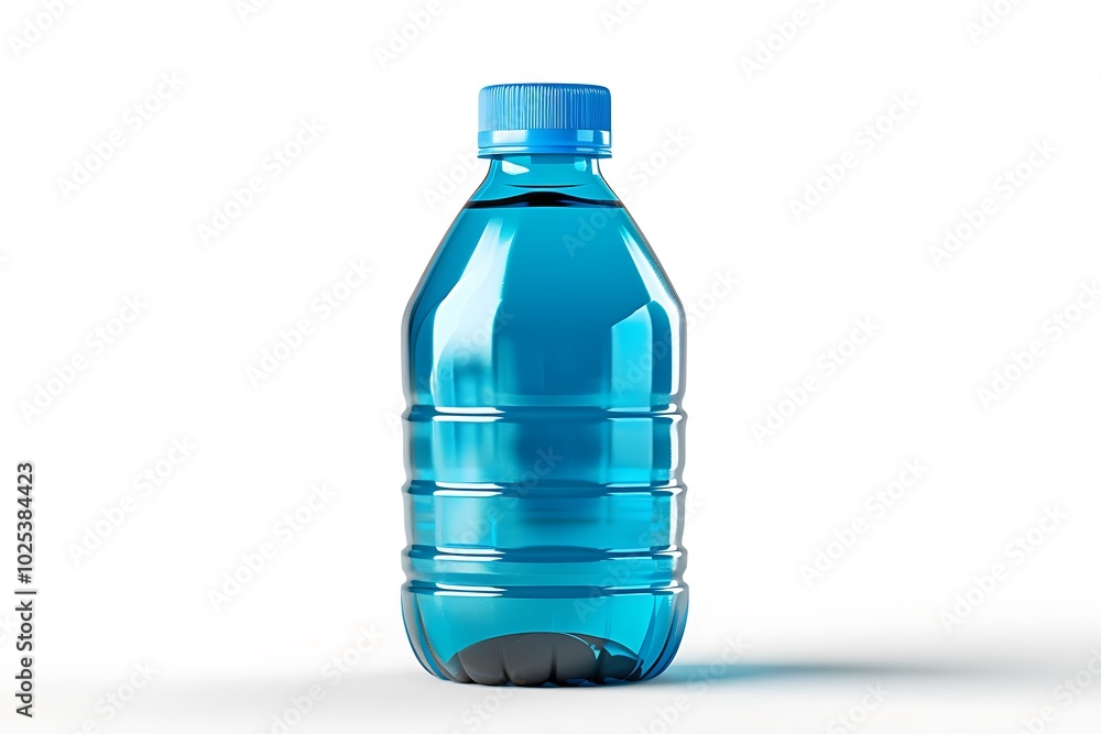 Plastic bottle isolated on white background Plastic bottle isolated on white background