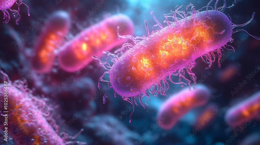 bacteria under brightfield microscopy vibrant detailed observation of bacteria under brightfield microscopy with vibrant colors and intricate details bacteria under brightfield microscopy vibrant detailed observation of bacteria under brightfield microscopy with vibrant colors and intricate details