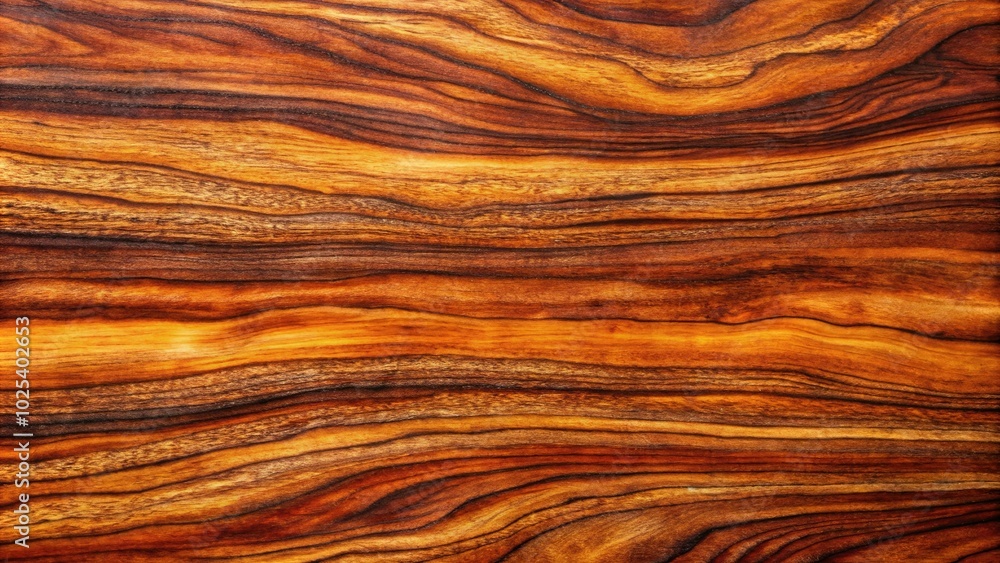 Close-Up Exotic Cocobolo Wood Texture Wooden Background Close-Up Exotic Cocobolo Wood Texture Wooden Background
