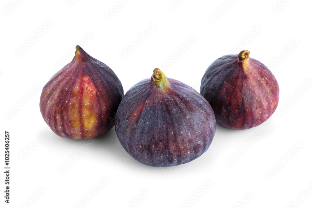 Fresh juicy figs isolated on white background Fresh juicy figs isolated on white background