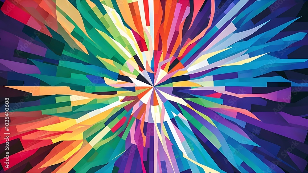 Colorful background with mosaic lines, geometric pattern Colorful background with mosaic lines, geometric pattern