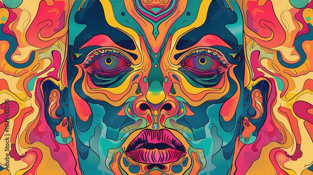 Far-Out Eyeball Cartoons – Seventies-Inspired Pop Art Wallpapers Far-Out Eyeball Cartoons – Seventies-Inspired Pop Art Wallpapers