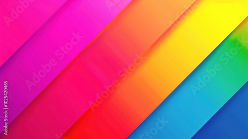 Minimalist Design on Rainbow Background - a captivating and stylish visual. The minimalist design on a vibrant rainbow background creates an alluring and fashionable scene