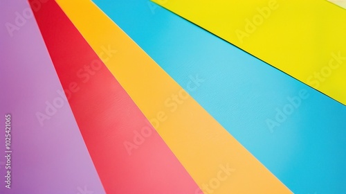 Minimalist Design on Rainbow Background - a captivating and stylish visual. The minimalist design on a vibrant rainbow background creates an alluring and fashionable scene