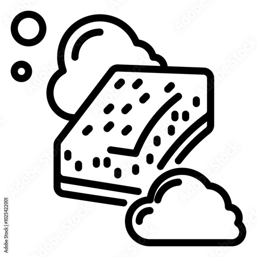 Food icon, line icon style