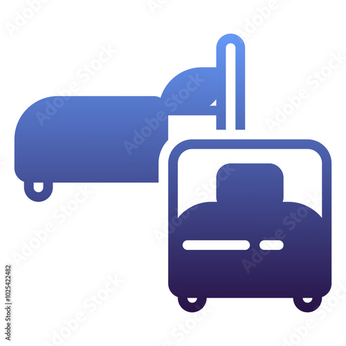 Cuisine icon, gradient icon style