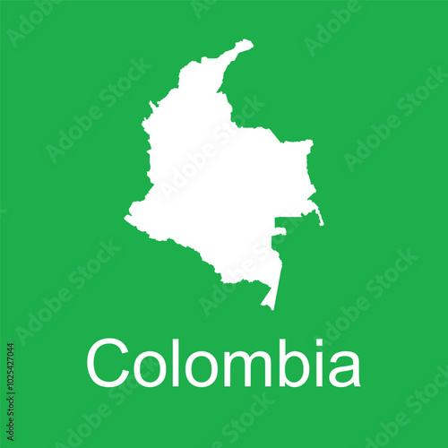 Colombia map icon