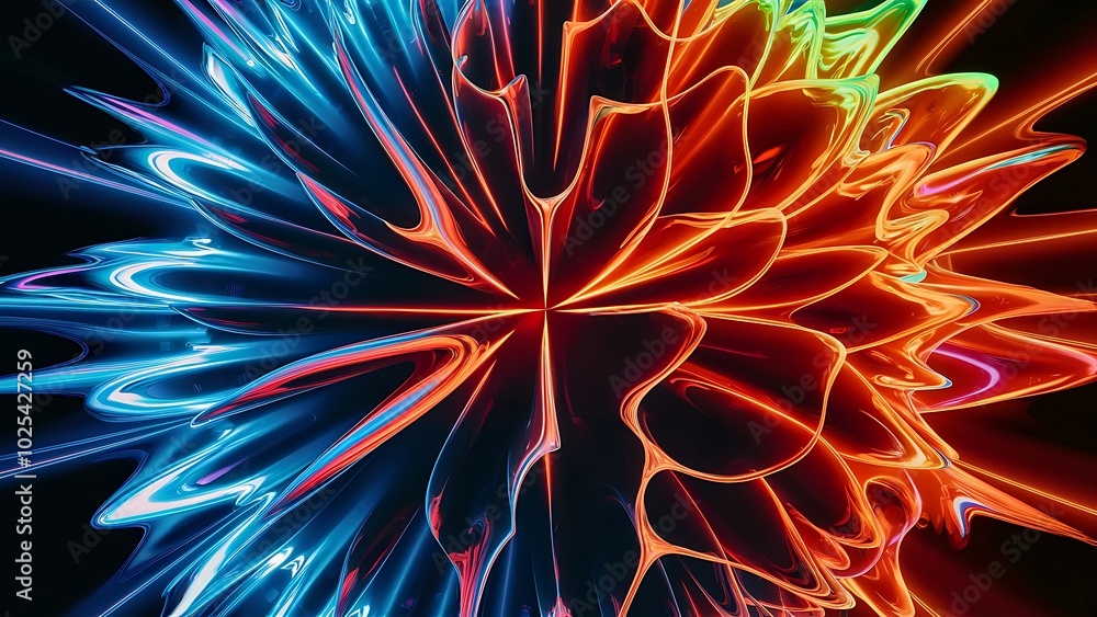 Dynamic fluid gradient techno sphere. Mesmerizing 3D effect sphere pulsating with vibrant colors, blending light and shadows for captivating and futuristic visual spectacle Dynamic fluid gradient techno sphere. Mesmerizing 3D effect sphere pulsating with vibrant colors, blending light and shadows for captivating and futuristic visual spectacle