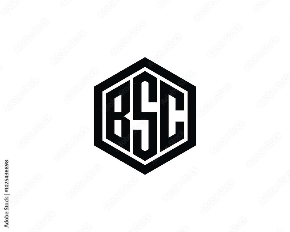 BSC logo design vector template. BSC BSC logo design vector template. BSC