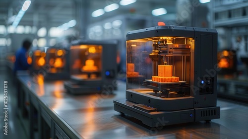Advanced 3D Printing in Manufacturing Facility