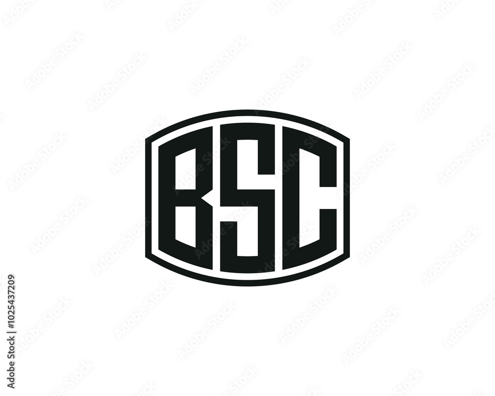 BSC logo design vector template. BSC BSC logo design vector template. BSC