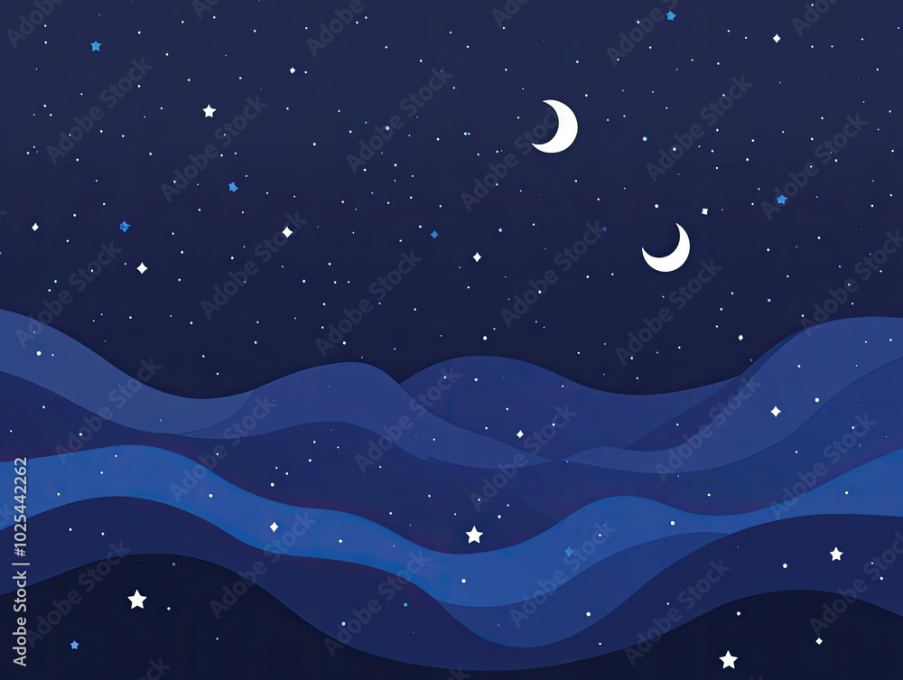 Vector Background with Deep Navy and Royal Blue, Rich and Elegant Vector Background with Deep Navy and Royal Blue, Rich and Elegant