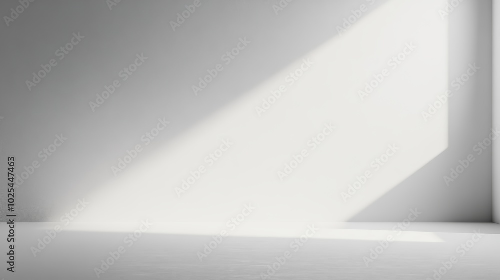 Sunlit minimalist white room bathed in natural light from a window sundrenched Sunlit minimalist white room bathed in natural light from a window sundrenched