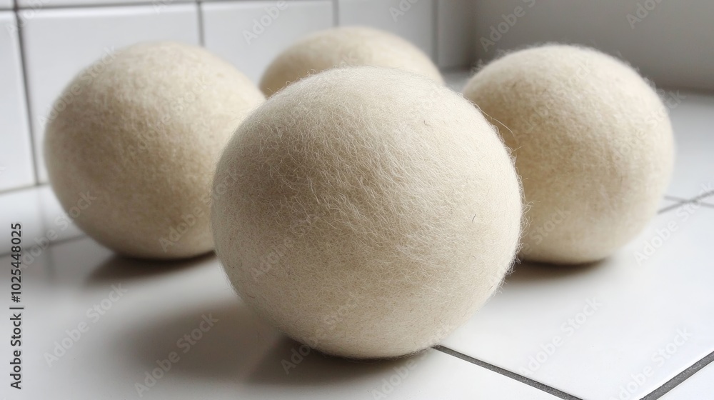 Wool Dryer Balls. Wool Dryer Balls.