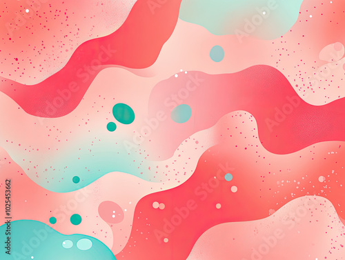 Vector Background with Coral Pink and Red Gradients, Bold and Warm photo