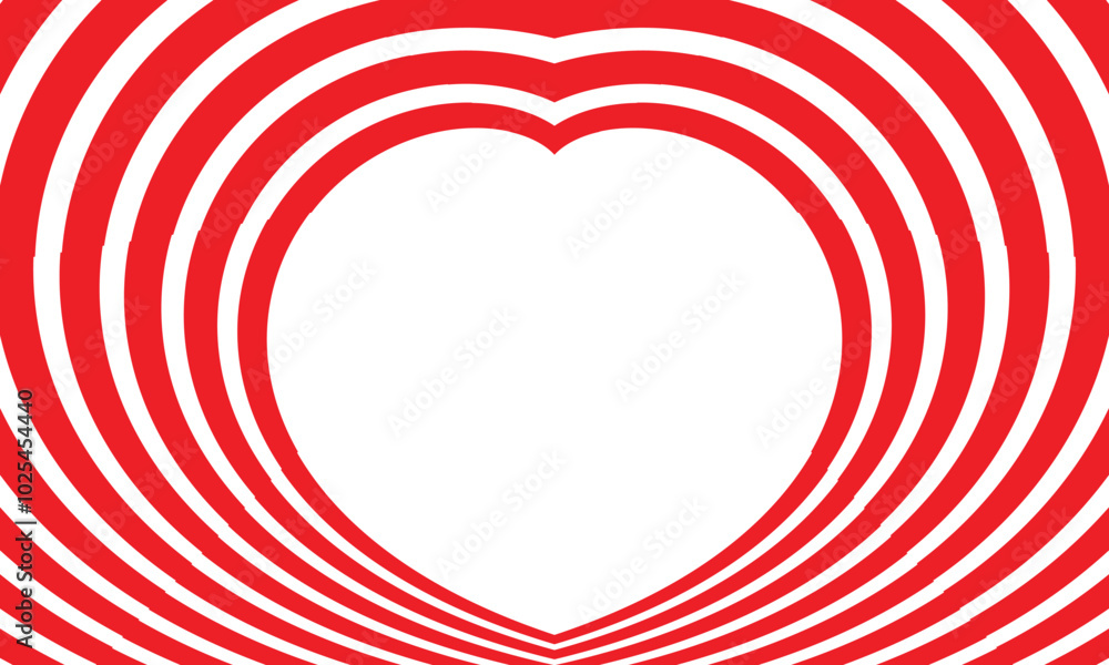 abstract simple red heart shape line pattern can be used background. abstract simple red heart shape line pattern can be used background.