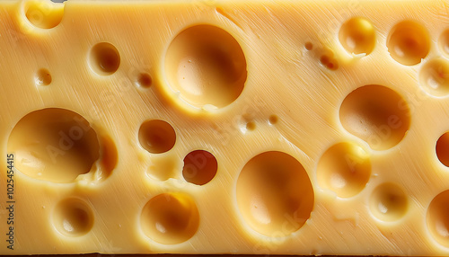 Background Texture of cheese emmental