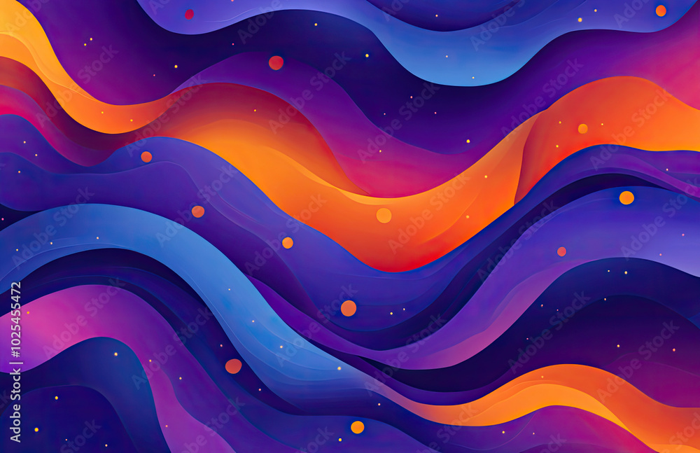 Vector Background with Purple and Blue Gradients, Elegant and Dynamic Vector Background with Purple and Blue Gradients, Elegant and Dynamic