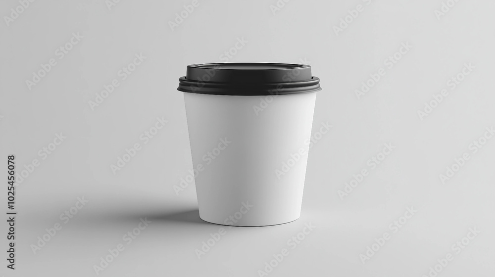Simple and Stylish Blank Coffee Cup Mockup for Branding, Product Showcase, and Modern Advertising Simple and Stylish Blank Coffee Cup Mockup for Branding, Product Showcase, and Modern Advertising