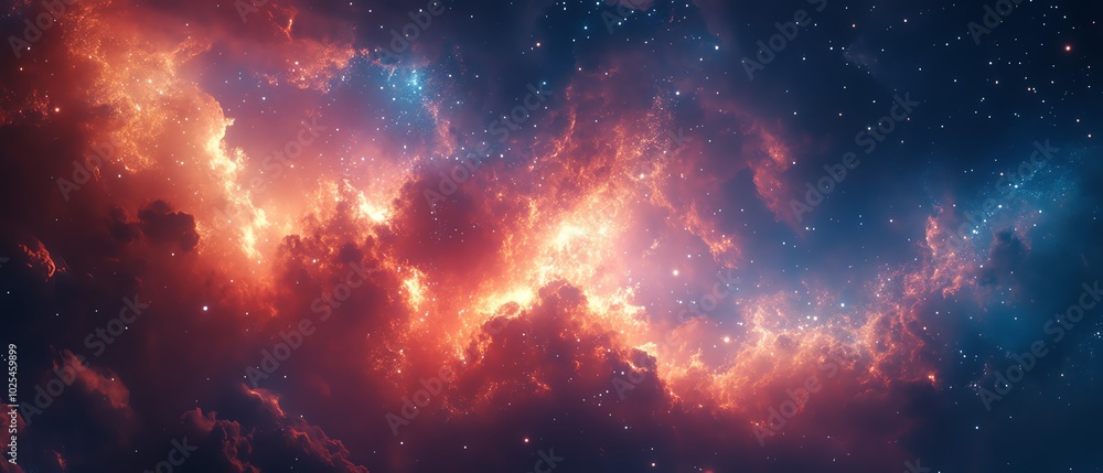 A breathtaking display of fireworks in the night sky, bright bursts of color creating a cheerful, festive atmosphere A breathtaking display of fireworks in the night sky, bright bursts of color creating a cheerful, festive atmosphere