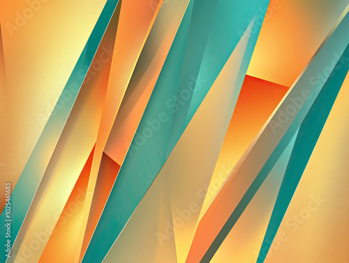 Vector Background with Vibrant Orange and Gold Gradients, Warm and Inviting photo