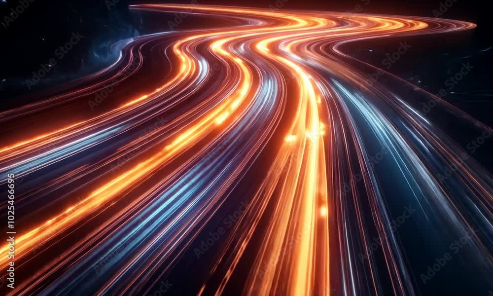 Abstract Light Trails Abstract Light Trails
