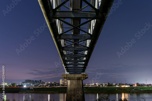 大淀川水管橋 宮崎県宮崎市 photo