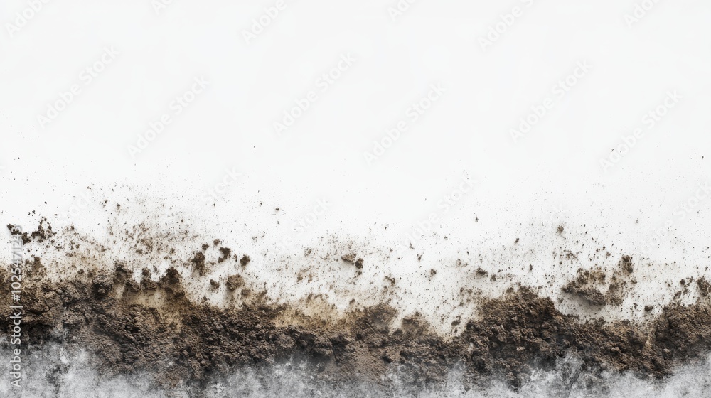 2410_098.textured loam spilled across stark white backdrop, intricate details of soil composition, environmental study aesthetic, sharp focus on soil particles 2410_098.textured loam spilled across stark white backdrop, intricate details of soil composition, environmental study aesthetic, sharp focus on soil particles