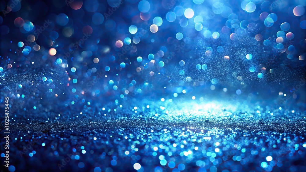 Minimalist ethereal blue sparkle dance of light shadow Minimalist ethereal blue sparkle dance of light shadow