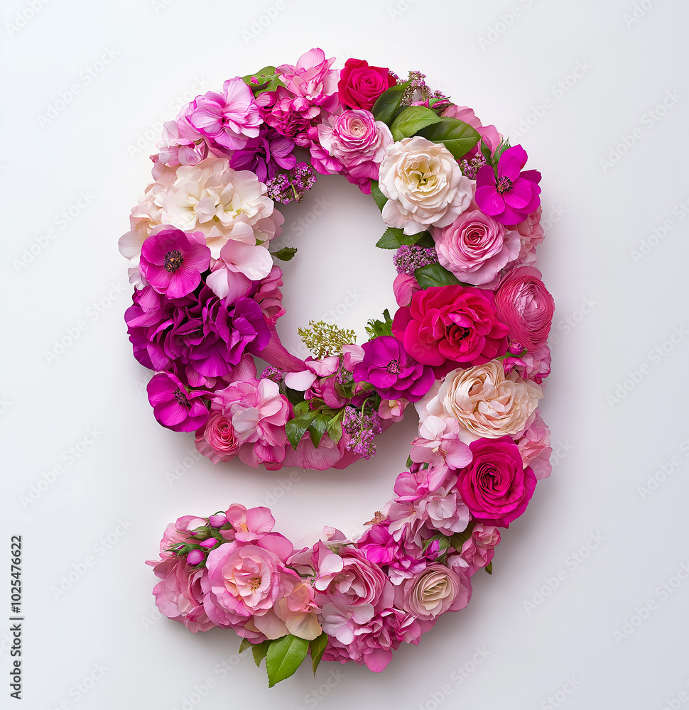 Flowers make up the Arabic numerals 1234567890 one two three four five six seven eight nine ten、 eleven twelve Flowers make up the Arabic numerals 1234567890 one two three four five six seven eight nine ten、 eleven twelve