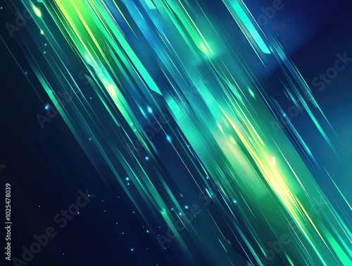 Abstract Technology Background with Glowing Lines for Futuristic and Tech-Themed Graphics photo