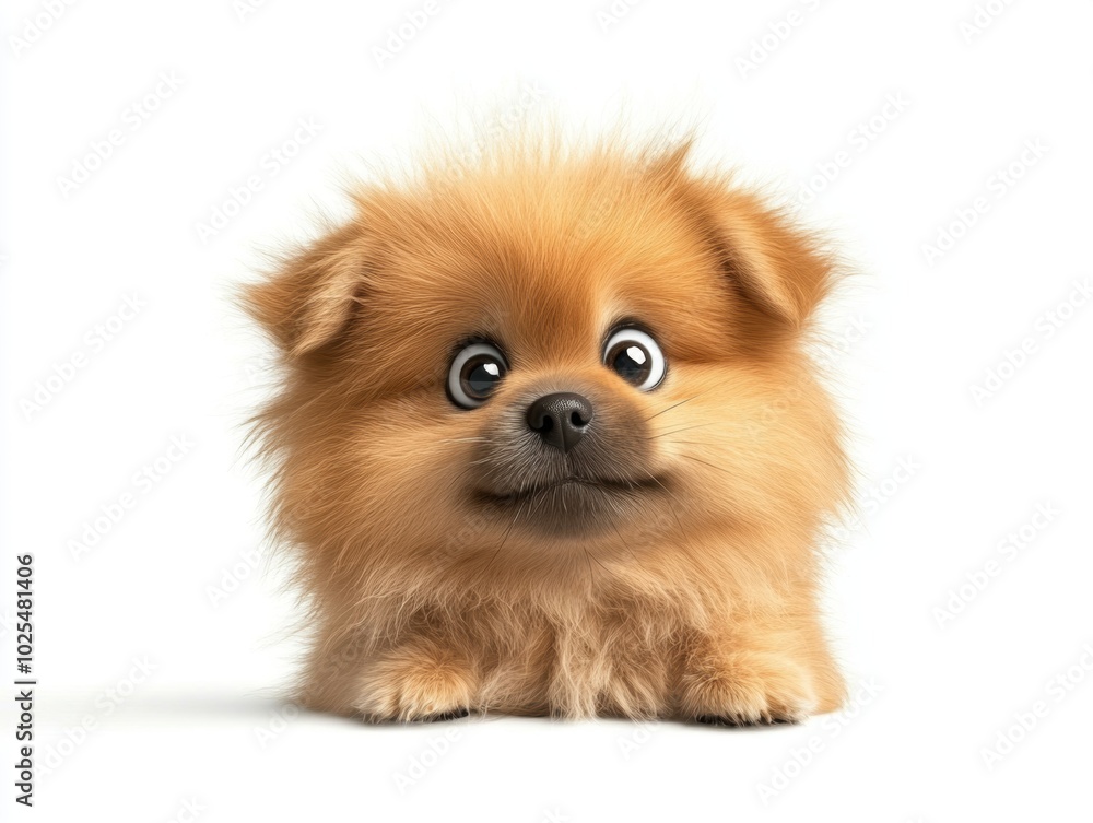 Adorable Fluffy Pekingese Puppy with Big Eyes Adorable Fluffy Pekingese Puppy with Big Eyes