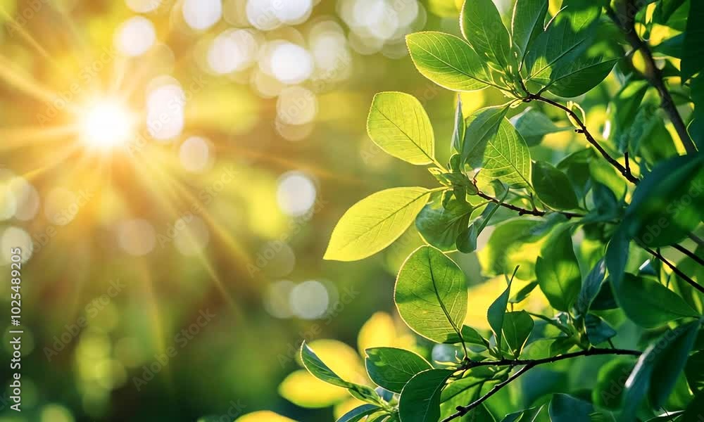 Sunlight Through Leaves Sunlight Through Leaves