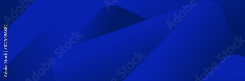 Vector abstract graphic design Banner blue technology background. 