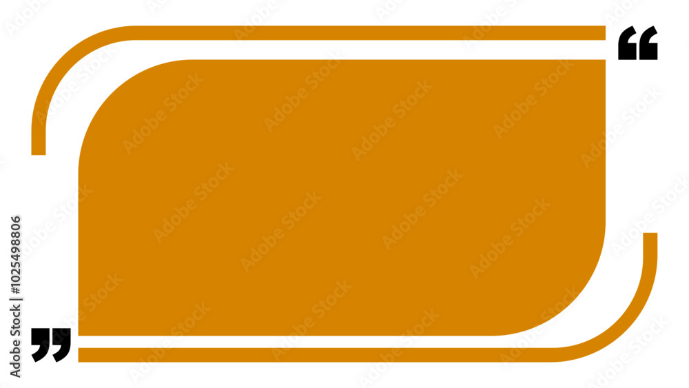 Quote Frame Template, Quote Box Frame Design Elements with Border and Quotation Marks for Quotes and Text Banners. Vector Illustration Quote Frame Template, Quote Box Frame Design Elements with Border and Quotation Marks for Quotes and Text Banners. Vector Illustration