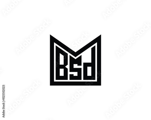 BSD logo design vector template. BSD