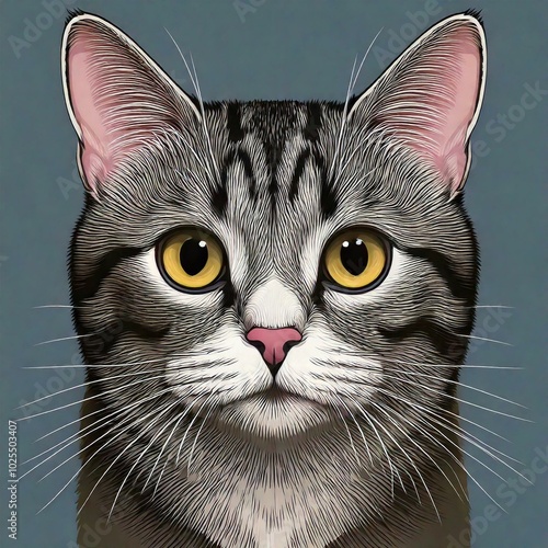 portrait of a cat