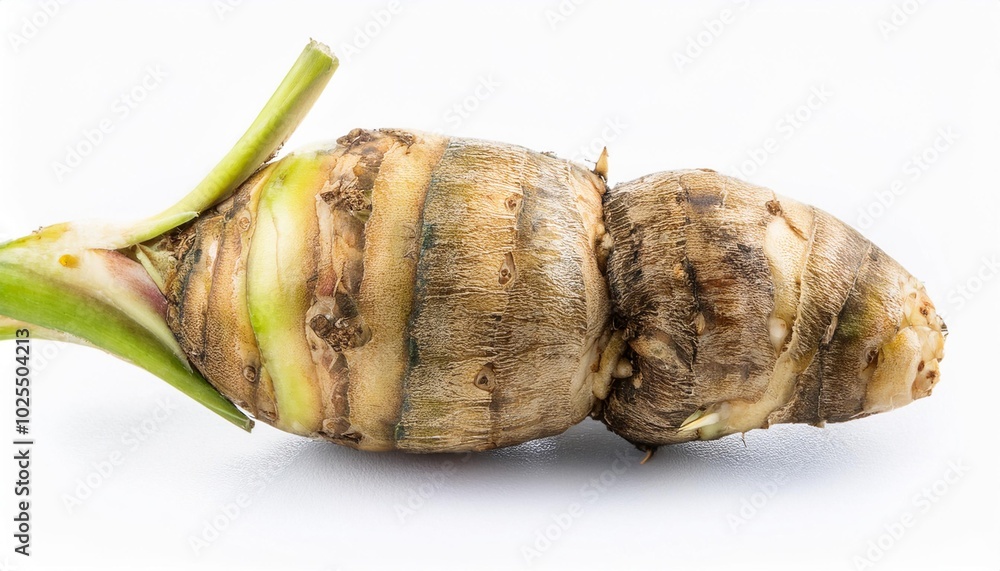 Arrowroot on white background. Arrowroot Isolated. Arrowroot on white background. Arrowroot Isolated.
