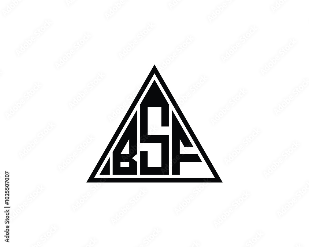 BSF logo design vector template. BSF BSF logo design vector template. BSF