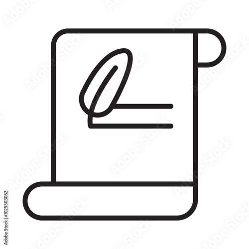 Poem icon design