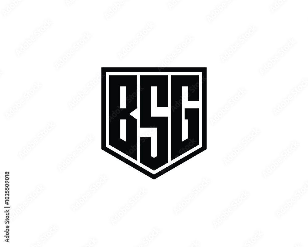 BSG logo design vector template. BSG BSG logo design vector template. BSG