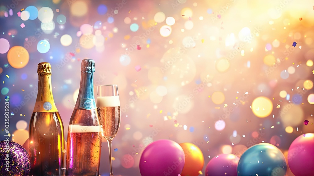 Design a Vibrant And Festive Background For a PowerPoint Presentation With a Party Theme, Generative AI Design a Vibrant And Festive Background For a PowerPoint Presentation With a Party Theme, Generative AI