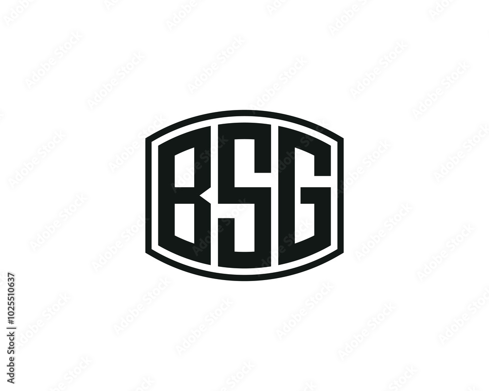 BSG logo design vector template. BSG BSG logo design vector template. BSG