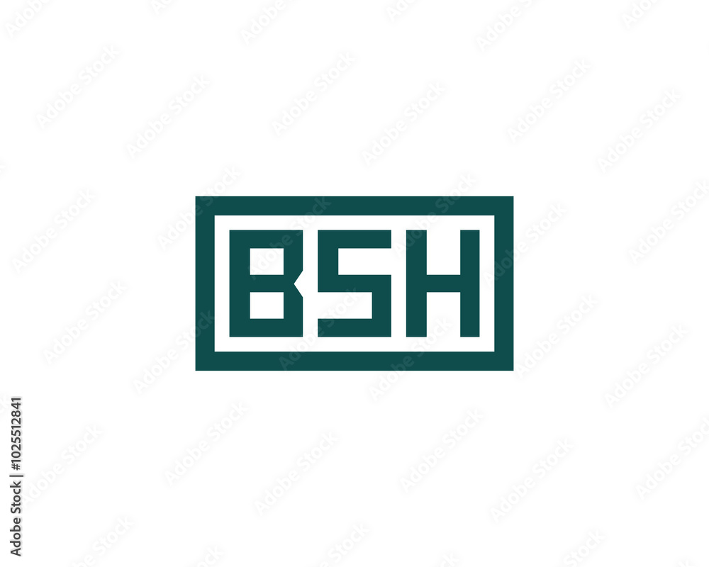 BSH Logo design vector template. BSH BSH Logo design vector template. BSH