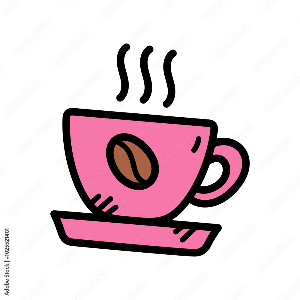 Cup Of Coffee Vector Doodle Illustration Cup Of Coffee Vector Doodle Illustration